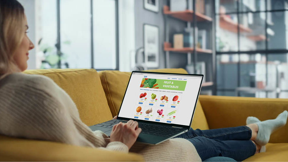 EGrocery timeslot booking for more efficient delivery