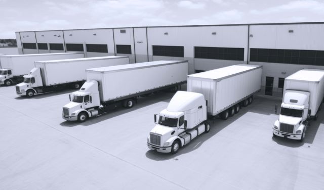 Transportation Planning ORTEC | trucks at loading dock