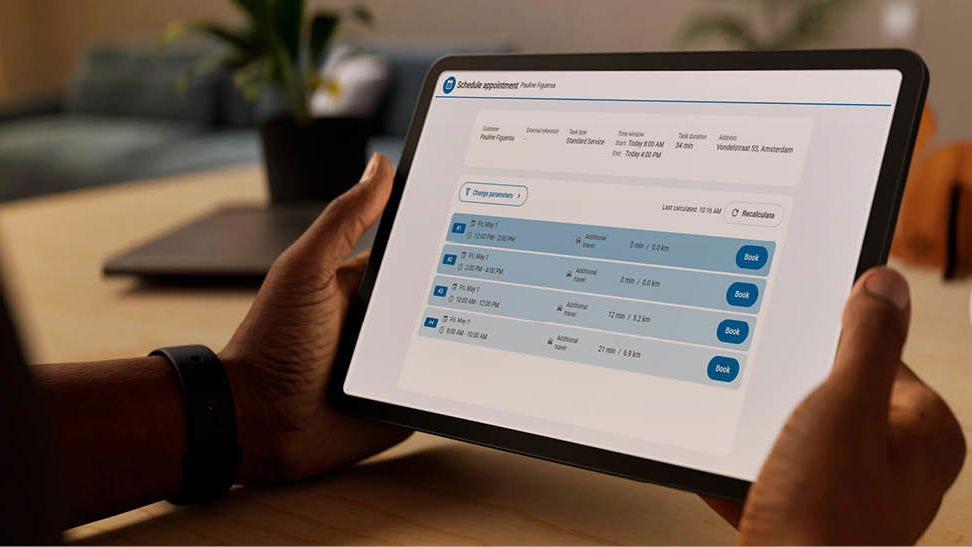dynamic time slot booking for e-logistics
